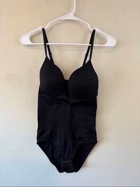Skinnygirl Black Shapewear Bodysuit